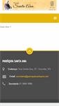 Mobile Screenshot of paroquiasantaana.net